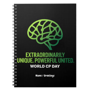 Cuaderno Parálisis Cerebral Extraordinariamente Única y Uni