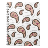 Paramecia Paisley Biología Personalizable Blanco