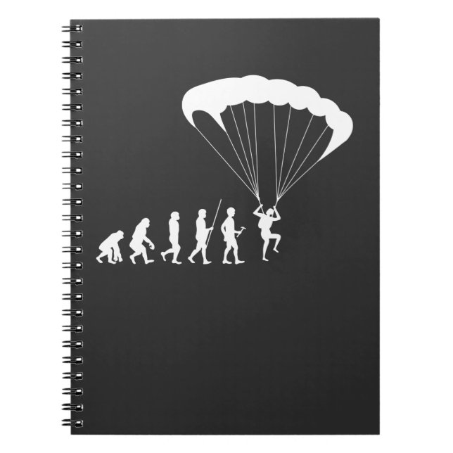 Cuaderno Parapente deportivo de Skydiving Evolution (Frente)