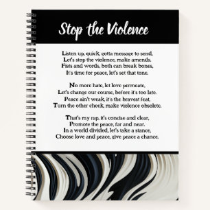 Cuaderno Parar el poema de la violencia