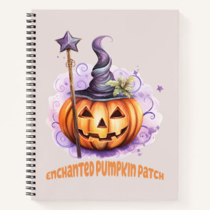 Cuaderno Parche de calabaza encantado