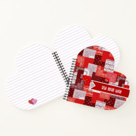 Cuaderno Parche de costura personalizado Bandana Quilt Patr