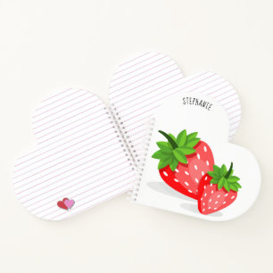Cuaderno Parche de fresa