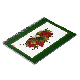 Cuaderno Parche de fresa