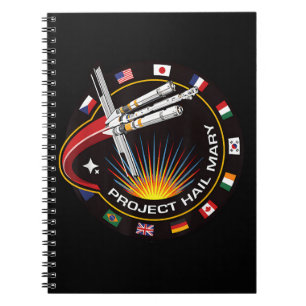 Cuaderno Parche de misión espacial