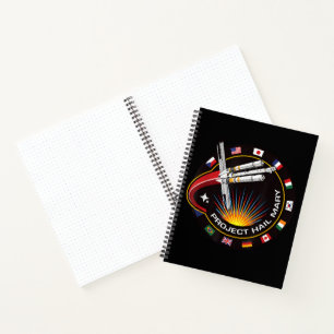 Cuaderno Parche de misión espacial
