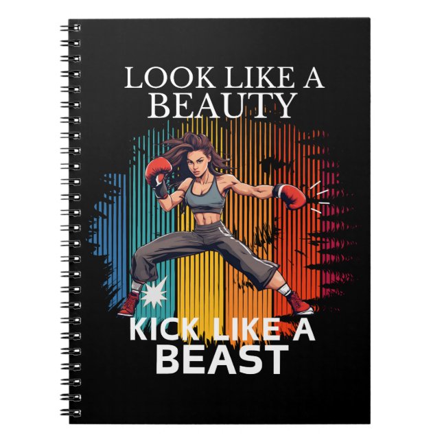 Cuaderno Parece Una Bella Patada Como Una Bestia (Frente)