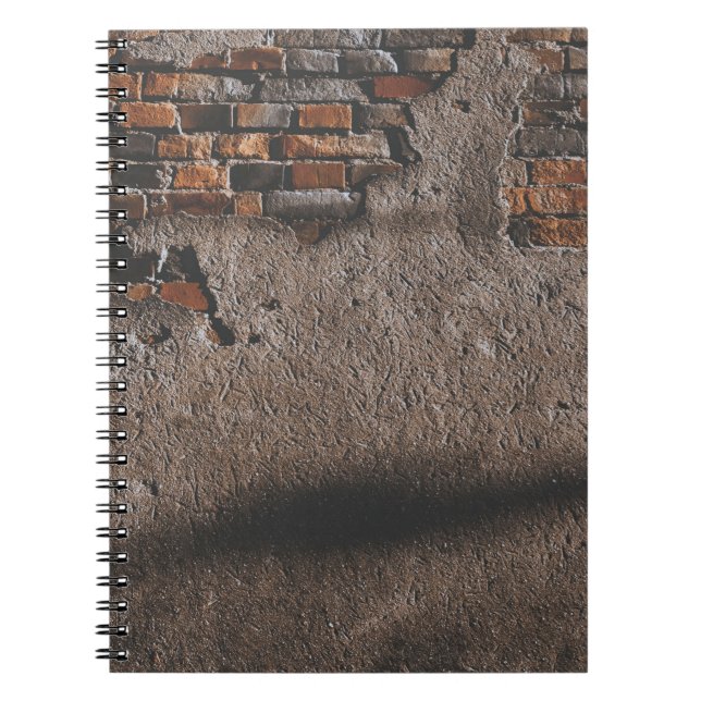 Cuaderno Pared con ladrillos rotos (Frente)