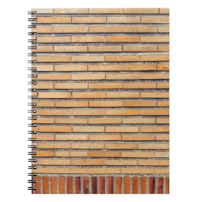 Cuaderno Pared de arcilla marrón (Frente)