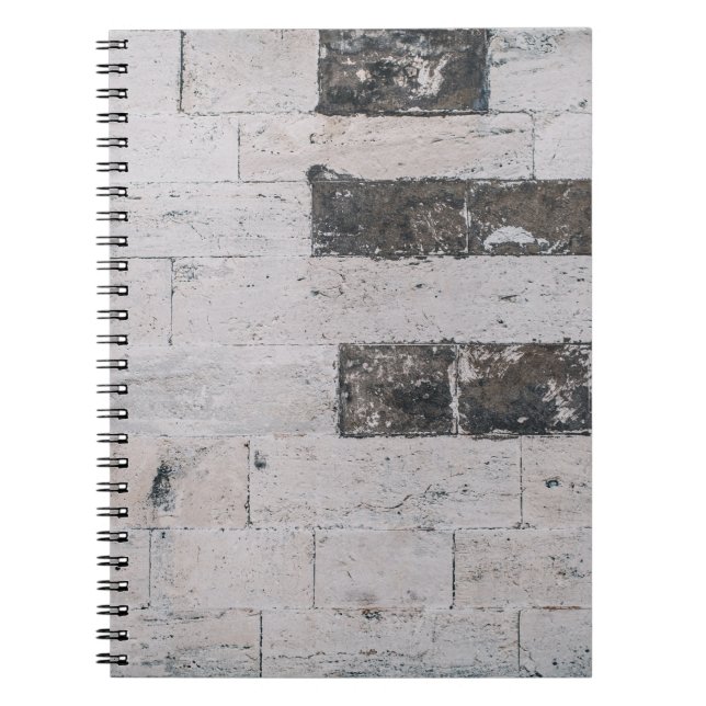 Cuaderno Pared de cemento gris (Frente)