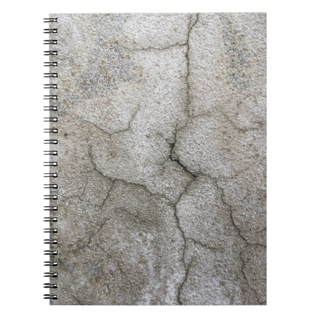 Cuaderno Pared de hormigón con chispa, arquitectura, g (Frente)
