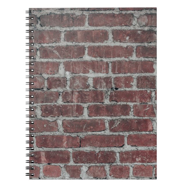 Cuaderno Pared de hormigón marrón (Frente)