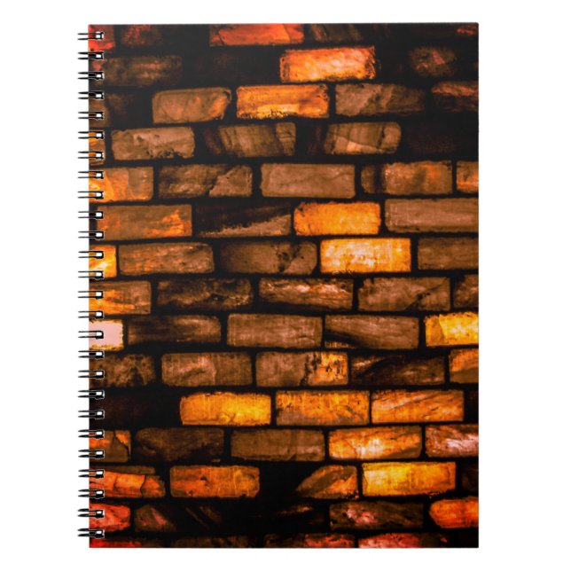 Cuaderno Pared de ladrillo artístico (Frente)