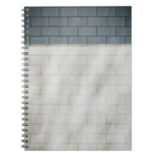 Cuaderno Pared de ladrillo blanco