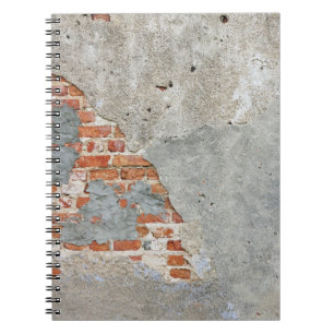 Cuaderno Pared de ladrillo marrón