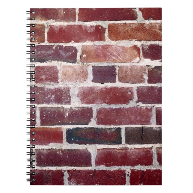 Cuaderno Pared de ladrillo marrón (Frente)