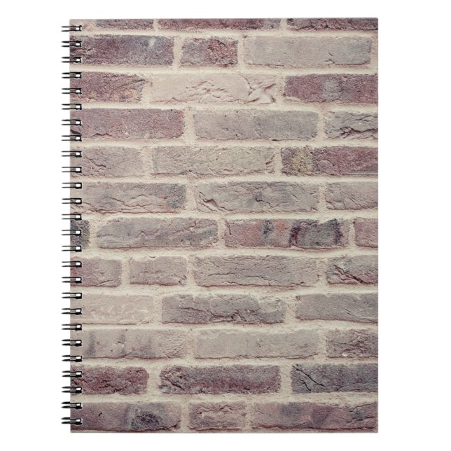 Cuaderno Pared de ladrillo marrón (Frente)
