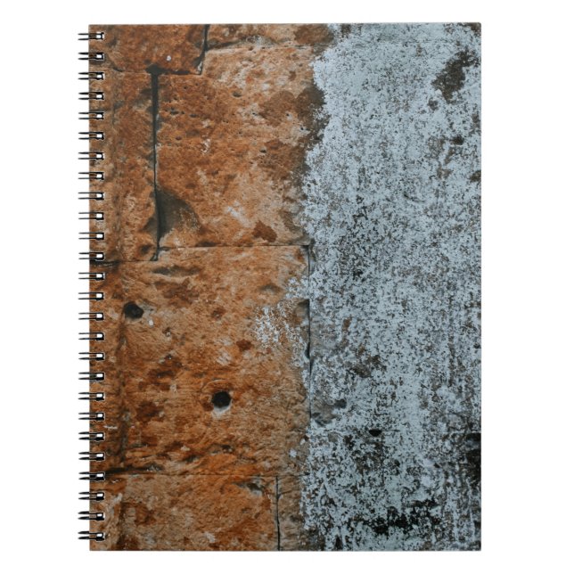 Cuaderno Pared de ladrillo marrón (Frente)