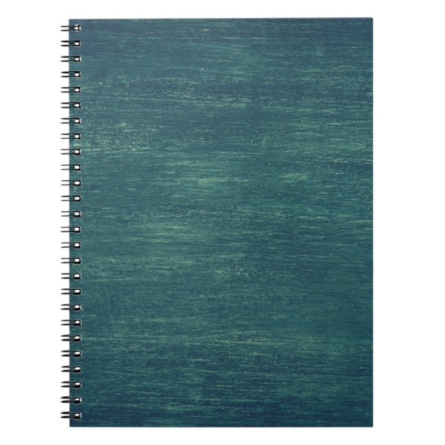 Cuaderno Pared gris verde de madera oscura (Frente)