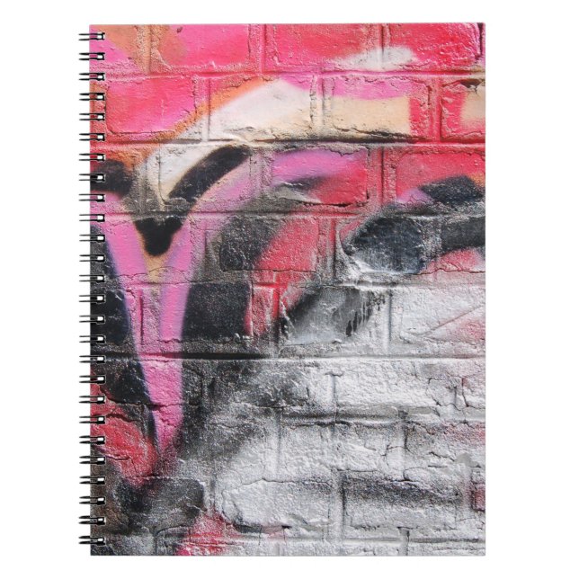 Cuaderno Pared roja y blanca (Frente)