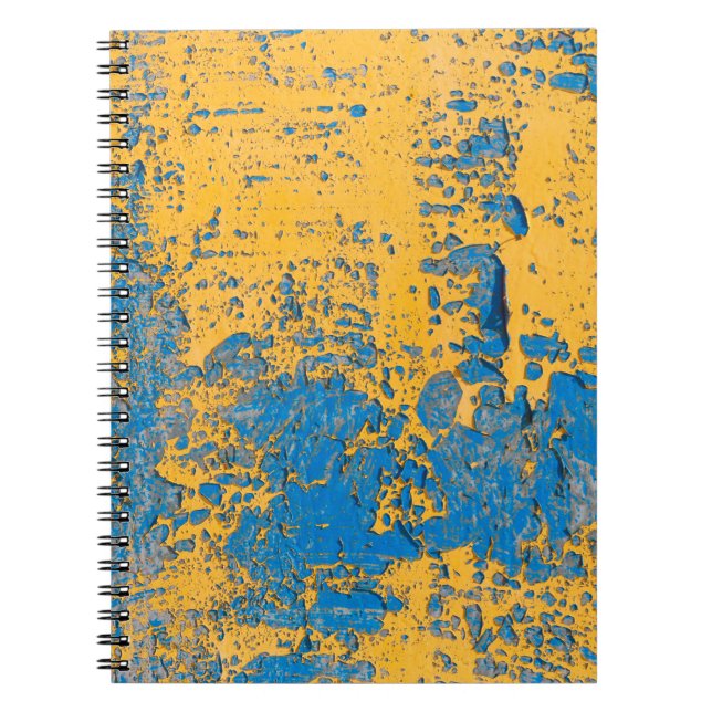 Cuaderno Paredes pintadas antiguas - textura, fondo. abstra (Frente)