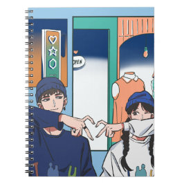 Cuaderno Pareja Casual Cute City