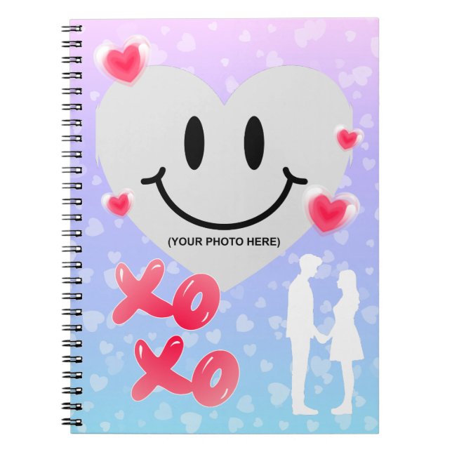 Cuaderno Pareja de Bblegum en globo de globo de cristal de  (Frente)