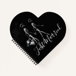 Cuaderno Pareja de luna de miel con Rayos X casados