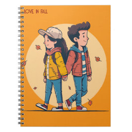 Cuaderno Pareja de manos cogiendo la mano caminando juntos 