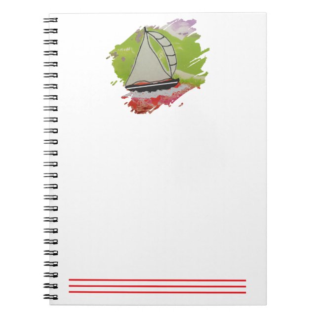 Cuaderno Pareja de velero (Frente)