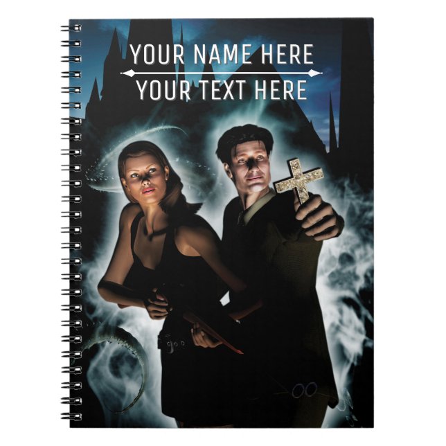 Cuaderno Pareja joven intrépida (Frente)