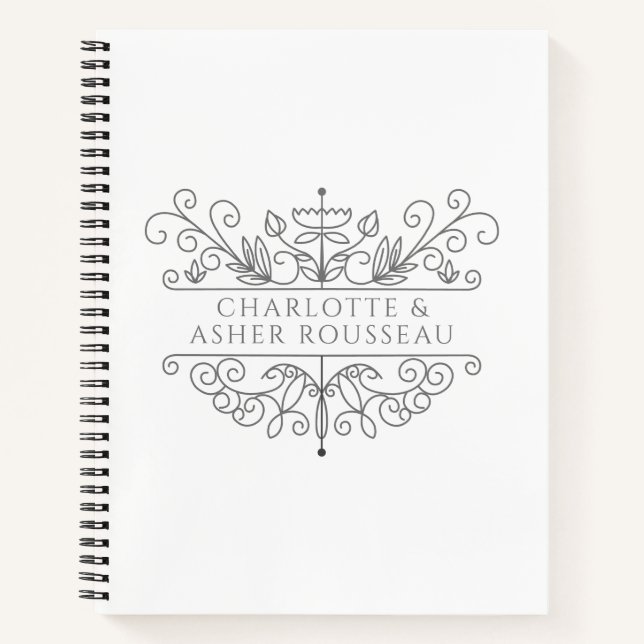 Cuaderno Pareja personalizada (Anverso)