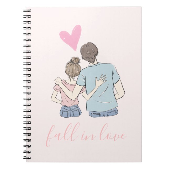 Cuaderno Pareja romántica (Frente)