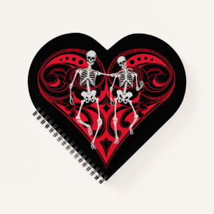 Cuaderno Pareja Skeleton