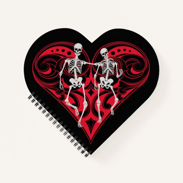 Cuaderno Pareja Skeleton (Anverso)