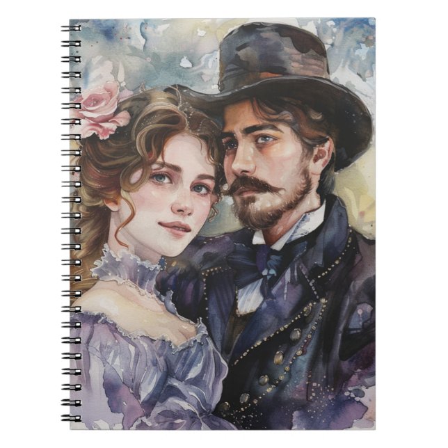 Cuaderno Pareja Victoriana (Frente)