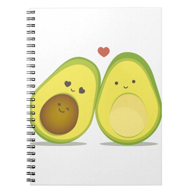 Cuaderno Pares lindos del aguacate (Frente)