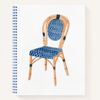 Cuaderno París Arte de café bistró francés