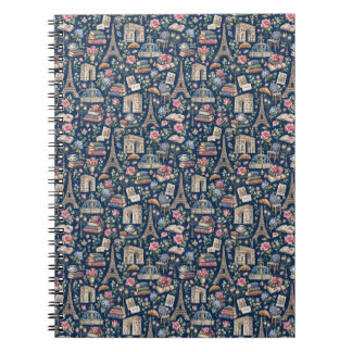Cuaderno Paris Dark Icons Chic Design