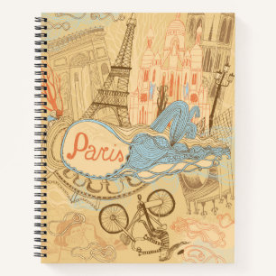 Cuaderno París en Francia