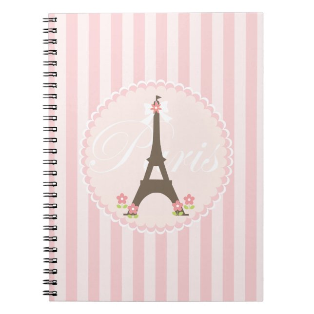 Cuaderno París en la primavera femenina (Frente)