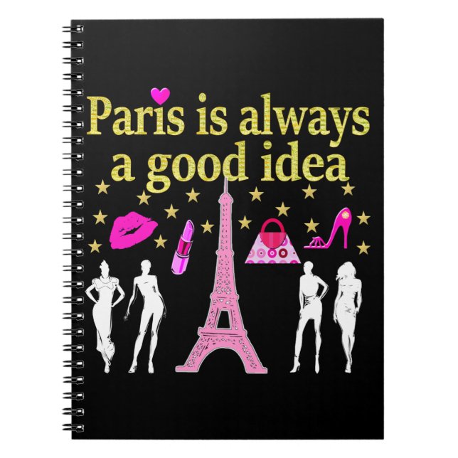 CUADERNO PARÍS ES SIEMPRE UNA BUENA IDEA (Frente)