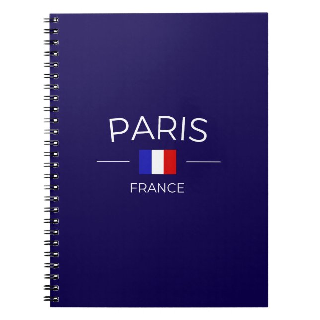 Cuaderno Paris France (Frente)