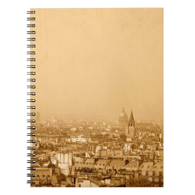 Cuaderno París franceparis de estilo antiguo, antiguo, anti (Frente)