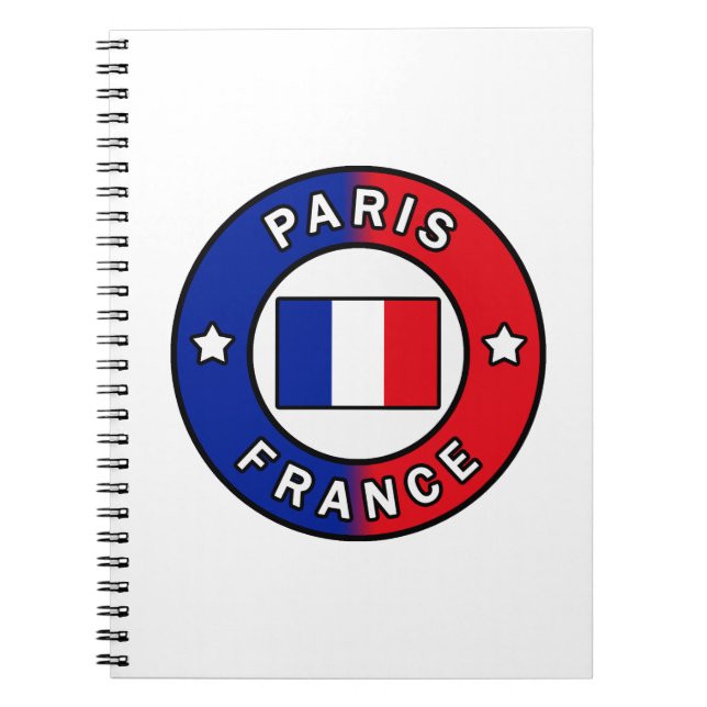 Cuaderno París Francia (Frente)