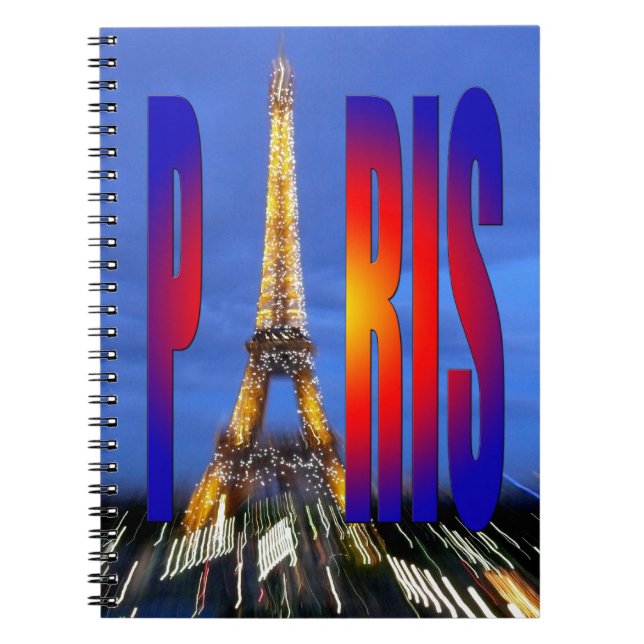 Cuaderno París Francia (Frente)