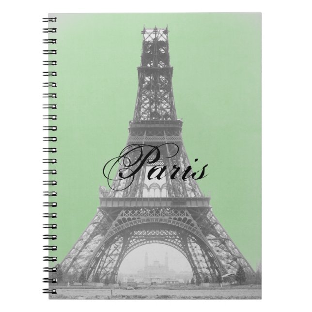 Cuaderno París - La Tour Eiffel Notizblock (Frente)