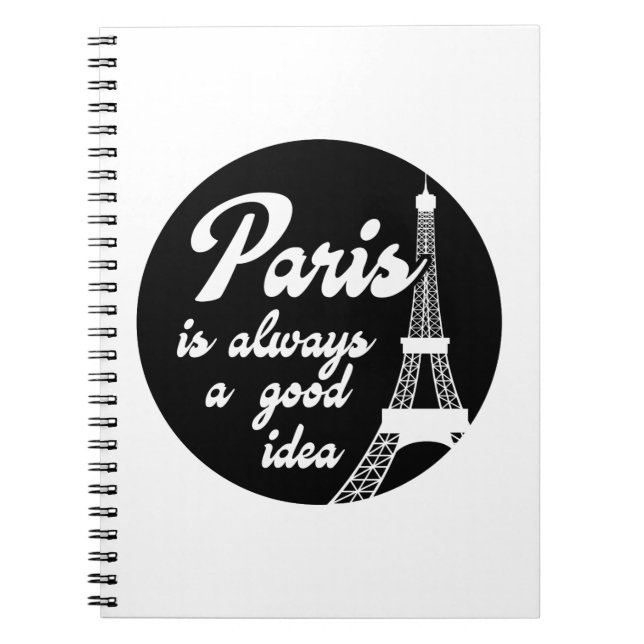 Cuaderno París siempre es una buena idea (Frente)