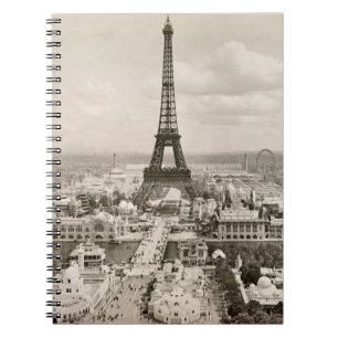 Cuaderno París: Torre Eiffel, 1900