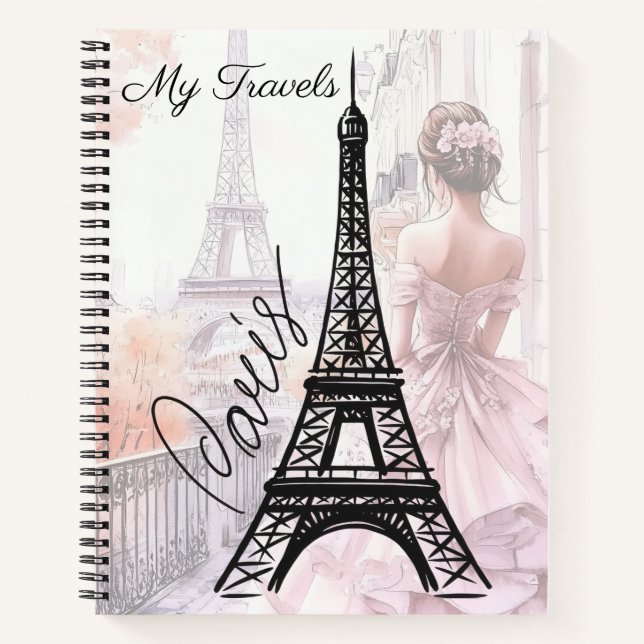 Cuaderno Paris Travels  (Anverso)